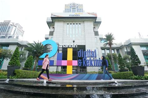 Sambut Hut Ke 24 Bank Mandiri Percepat Transformasi Digital