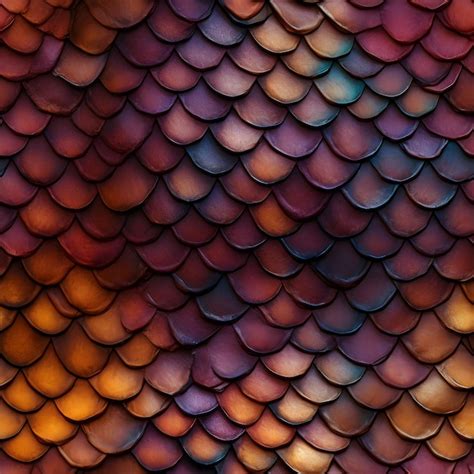 Premium AI Image | Dragon scales texture