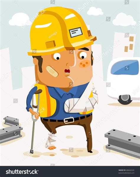 Insurance Labor for accident in work. Vector Illustration #Ad , #ad, # ...