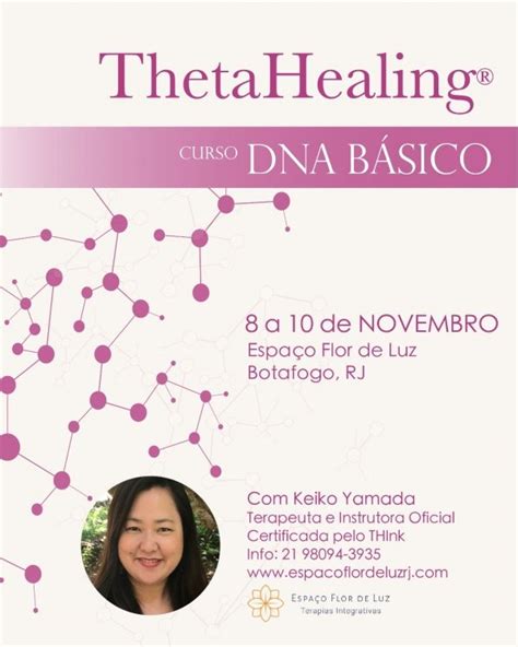 Curso Thetahealing Dna B Sico Em Rio De Janeiro Sympla