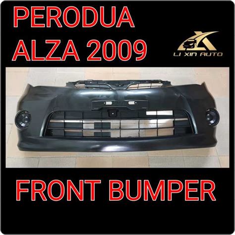 PERODUA ALZA 2009 2013 1ST MODEL FRONT BUMPER DEPAN BUMPER Lazada