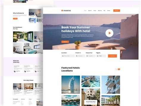 8 ejemplos de landing page para hoteles con las que captar más clientes