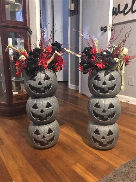 Plastic Pumpkin Bucket Crafts Crafty Morning