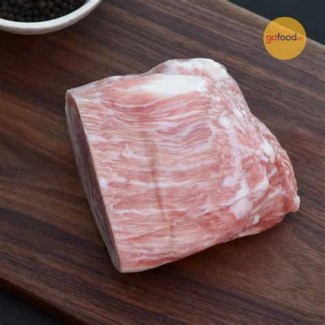 Thịt má heo nạc nọng heo Iberico Legado Pork jowl