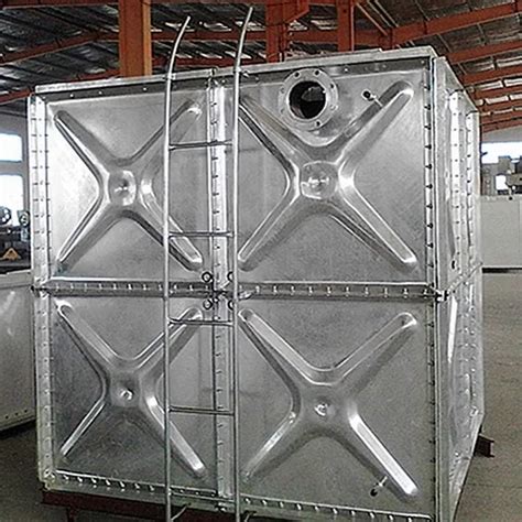 Square Type Galvanized Steel Panel Assembly Water Tank Square Water