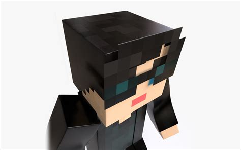 Trinity Minecraft Mixamo Animatable Vray Arnold D Model