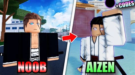 Type Soul Going From Noob To Bankai As Sosuke Aizen Kyokasuigetsu Youtube