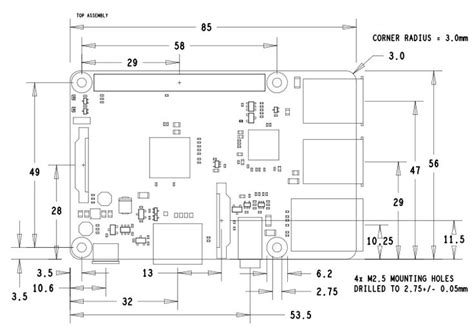 Raspberry Pi 3 Technical Drawing Ieeecommunicationssurveysandtutorials