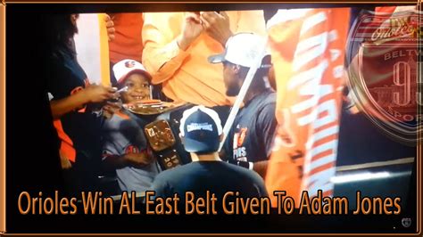 Baltimore Orioles Win Al East Division Title 2014 Youtube