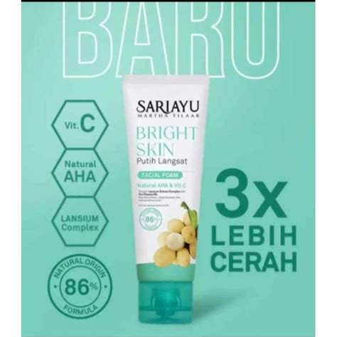 Jual Sariayu Putih Langsat Facial Foam Shopee Indonesia