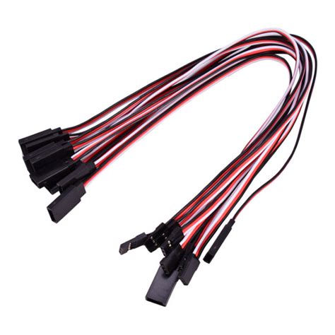 Pcs X Servo Extension Lead Cable For Rc Futaba Jr Male To Female Wire