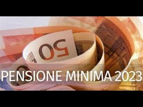 Pensione Minima A Sara Cosi Controllate Amici Pensionati Con La