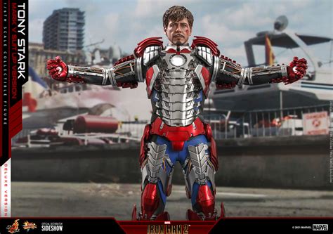 Tony Stark Mark V Suit Up Version Sixth Scale Collectible Figure By