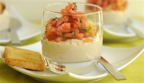 Receta Mousse de Atún con ensalada de Tomates Gourmet