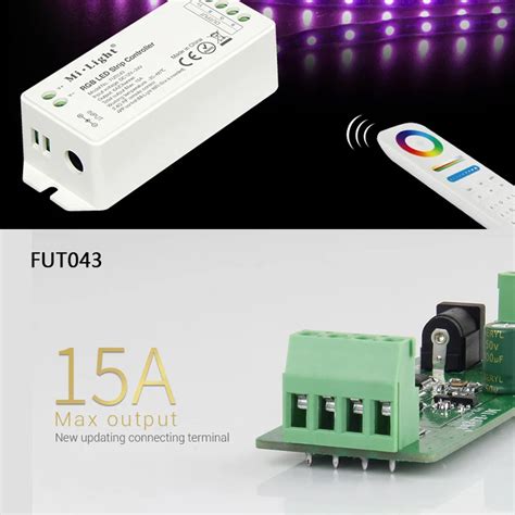 New Mi Light RGB RGBW RGB CCT LED Strip Controller DC12V 24V 2 4G