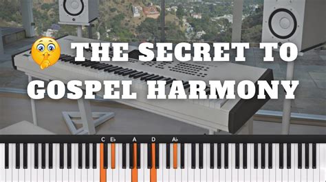 Gospel Harmony Secrets Advanced Gospel Modes Youtube