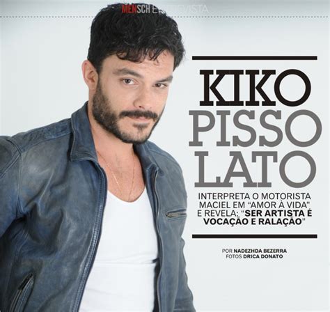 Entrevista Kiko Pissolato O Motorista Maciel Em Amor Vida Fala