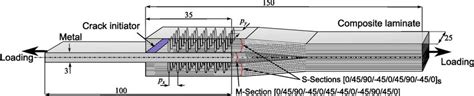 Double Lap Joint Geometry And Dimension Pin Pitch Px And Py Are Given