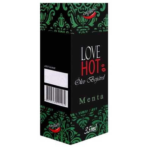 Love Hot óleo Beijável Aromático ml Chillies Gall