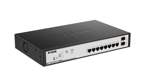 D Link Smart Managed 10 Port Gigabit PoE Switch DGS 1100 10MP D Link