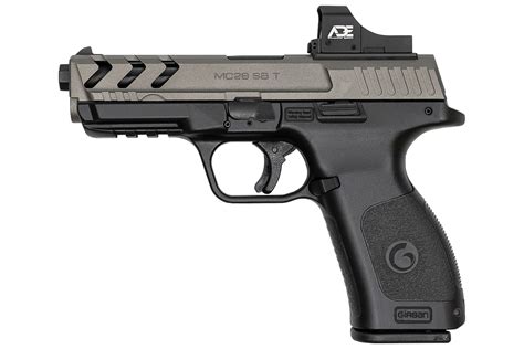 Girsan MC28 SA T Carry Optics 9mm Full Size Two Tone Pistol With Red Dot