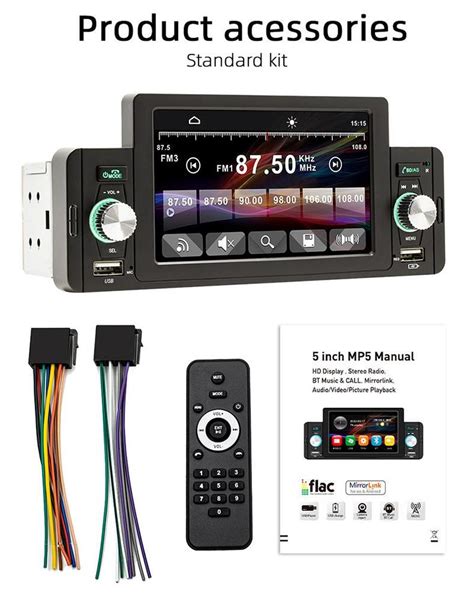 Cheap Hippcron Din Car Radio Stereo Inch Hd Touch Screen Bluetooth