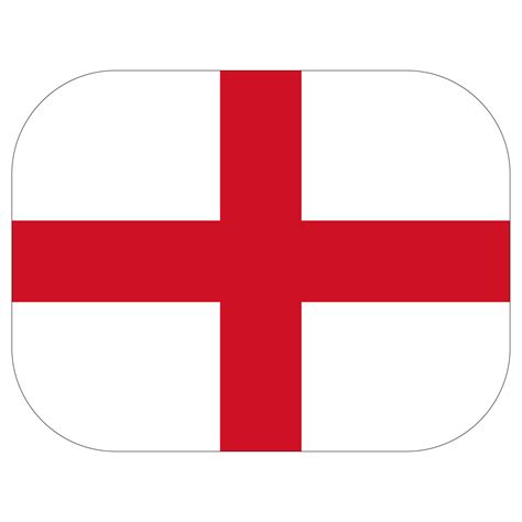 Flag Of England England Flag In Design Shape 25862685 Png