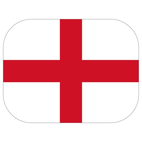 Flag Of England England Flag In Design Shape 25862685 Png