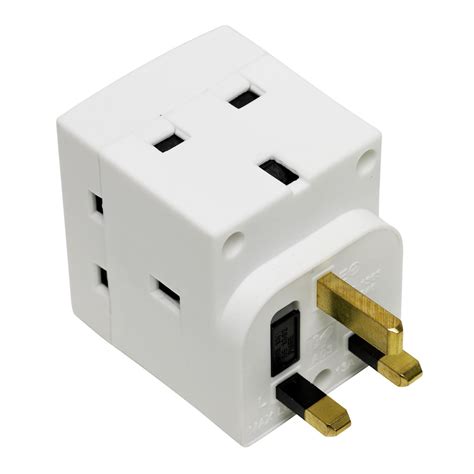 Wilko 13 Amp 3 Way Multi Socket Wilko