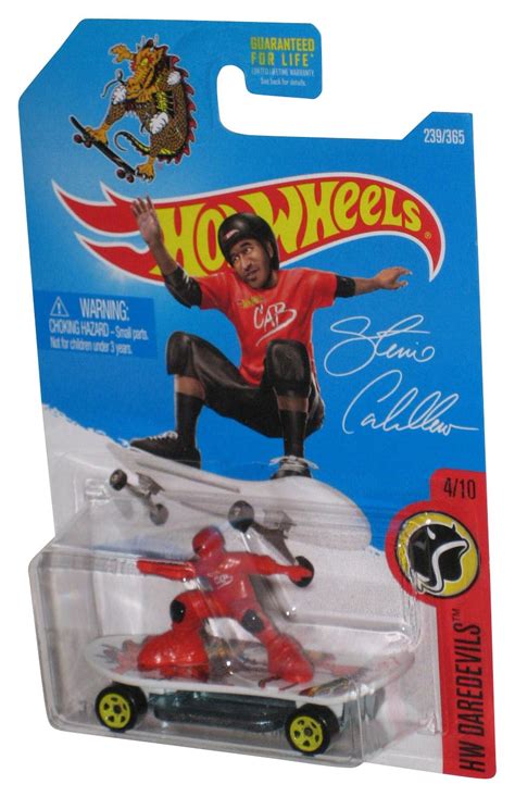 Hot Wheels Hw Daredevils Red Skate Brigade Toy Skateboard Walmart