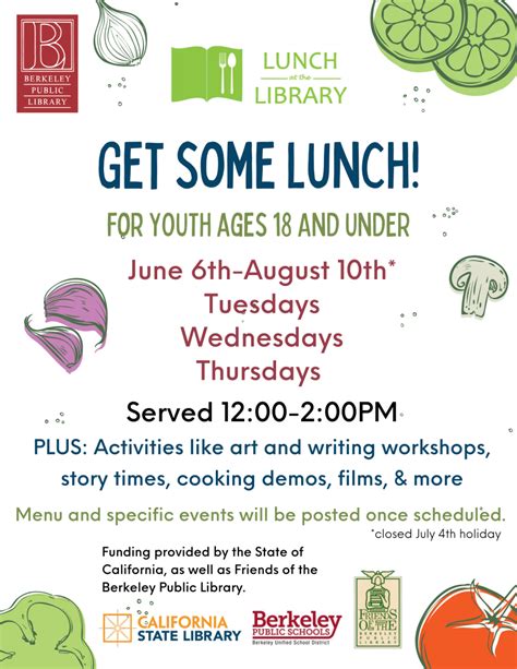 Lunch at the Library Week 5 @Central CMR | Berkeley Public Library