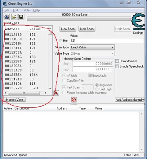 Cheat EXP Warcraft III Frozen throne Menggunakan Cheat Engine ~ Pandoe-Kuma