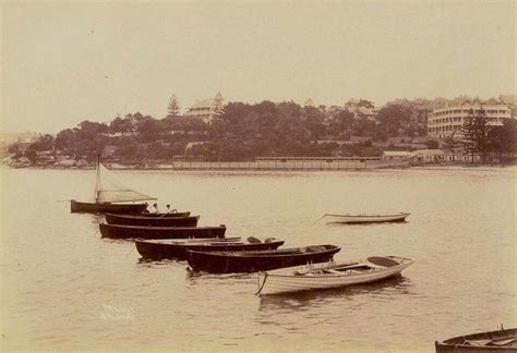 Manly Cove In The Northern Beaches Region Of Sydney In 1910 Old