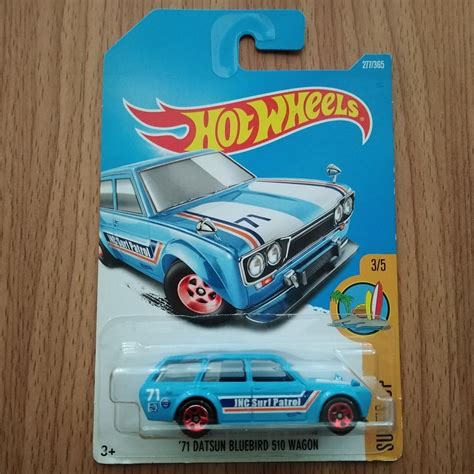 Hot Wheels DATSUN BLUE BIRD WAGON Lazada Co Th
