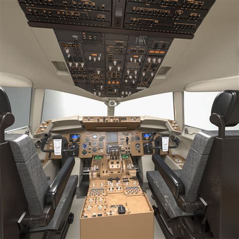 3D boeing 757 200 cockpit - TurboSquid 1646580