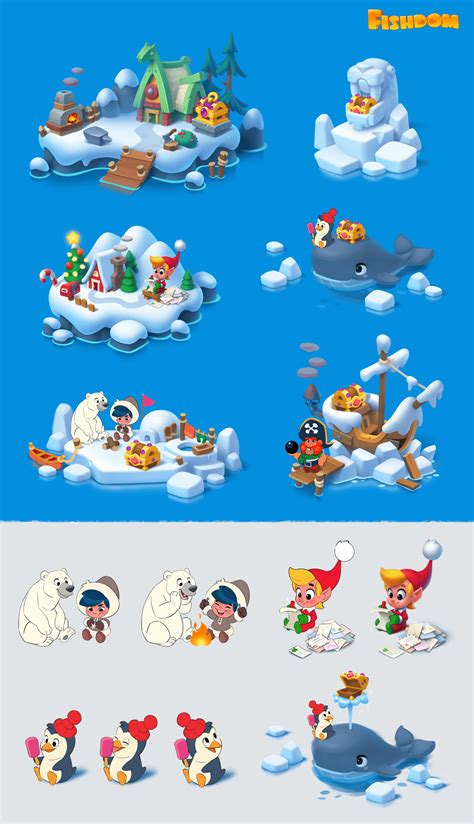 Fishdom Islands on Behance