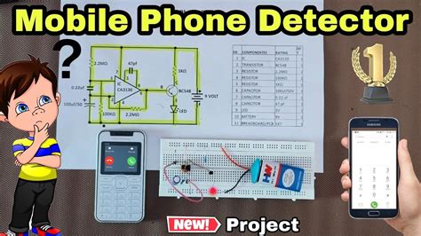 Mobile Phone Detector Project How To Make Mobile Calling Detector