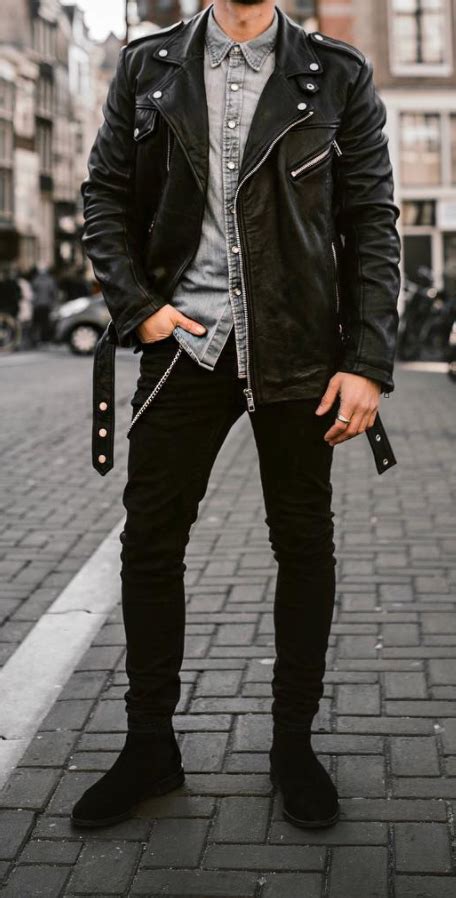 Looks All Men With A Bad Boy Spirit Should Try Out Leather Jacket