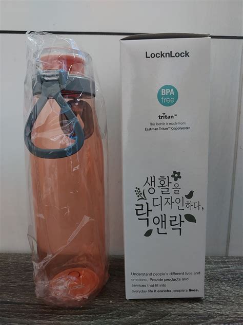 Locknlock Eastman Tritan Water Bottle Ml Kitchen Appliances Di