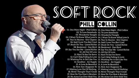 Phil Collins Lionel Richie Michael Bolton Rod Stewart Air Supply Soft Rock 70s 80s 90s