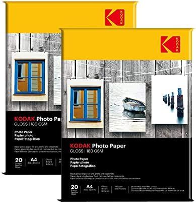 Kodak Gsm A Glossy Photo Paper Water Resistant Pack Of X