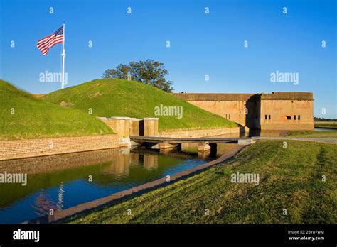 Fort Pulaski National Monument Savannah Georgia Usa Stock Photo Alamy