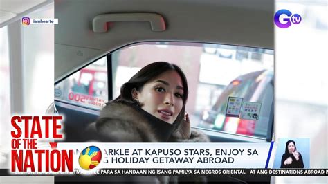 Ilang Sparkle At Kapuso Stars Enjoy Sa Kanilang Holiday Getaway Abroad