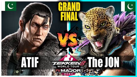 ATIF DRAGUNOV Vs The JON KING GRAND FINAL Tekken 8 FV Major