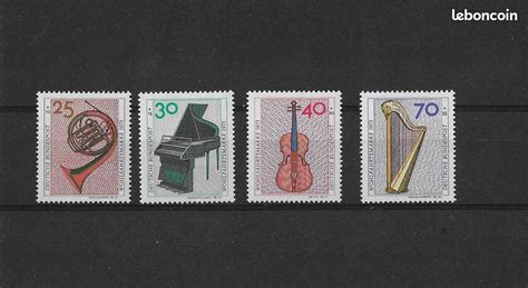 Timbres Allemagne Fédérale instruments de musique atomik 95