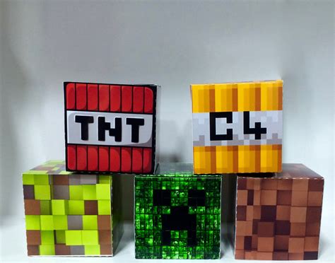 Cubo Minecraft | Loja Lembrar Com Art | Elo7 Produtos Especiais