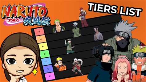 TIERS LIST Des PERSOS De NARUTO YouTube