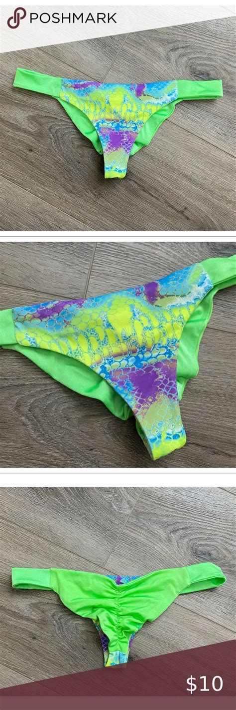 Fede Scrunchy Butt Bikini Bottom Bikinis Bikini Bottoms Butt