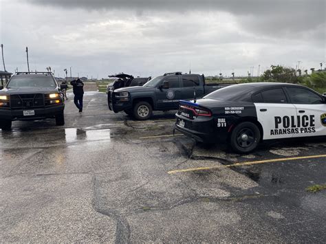 Outside Training In The Rain Aransas Pass Police Department