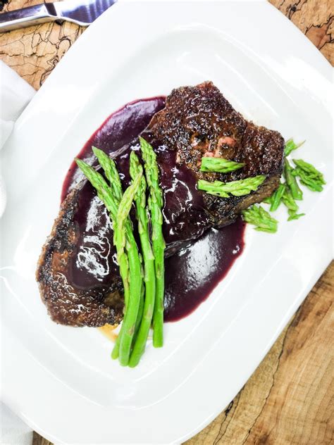 Steak With Port Wine Sauce Out West Food And Lifestyle